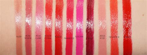 chanel lip crayon swatches